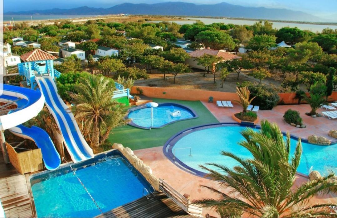 Les Mobilhomes Helvetiques 4 Etoiles Mar Estang Canet En Roussillon Ngoại thất bức ảnh