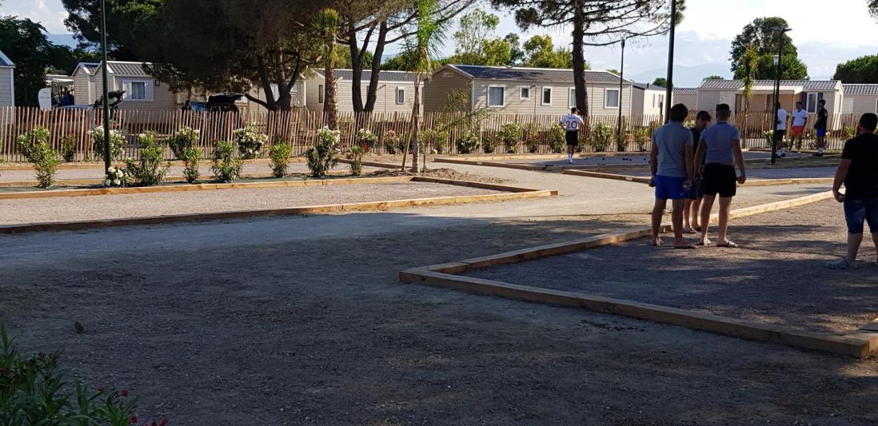 Les Mobilhomes Helvetiques 4 Etoiles Mar Estang Canet En Roussillon Ngoại thất bức ảnh