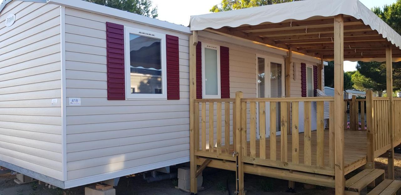 Les Mobilhomes Helvetiques 4 Etoiles Mar Estang Canet En Roussillon Ngoại thất bức ảnh