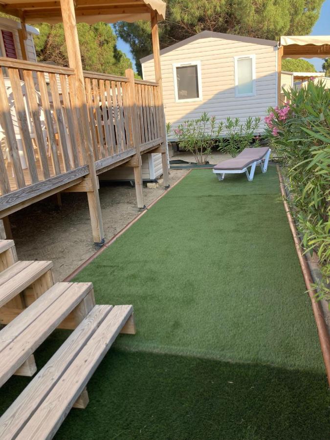 Les Mobilhomes Helvetiques 4 Etoiles Mar Estang Canet En Roussillon Ngoại thất bức ảnh