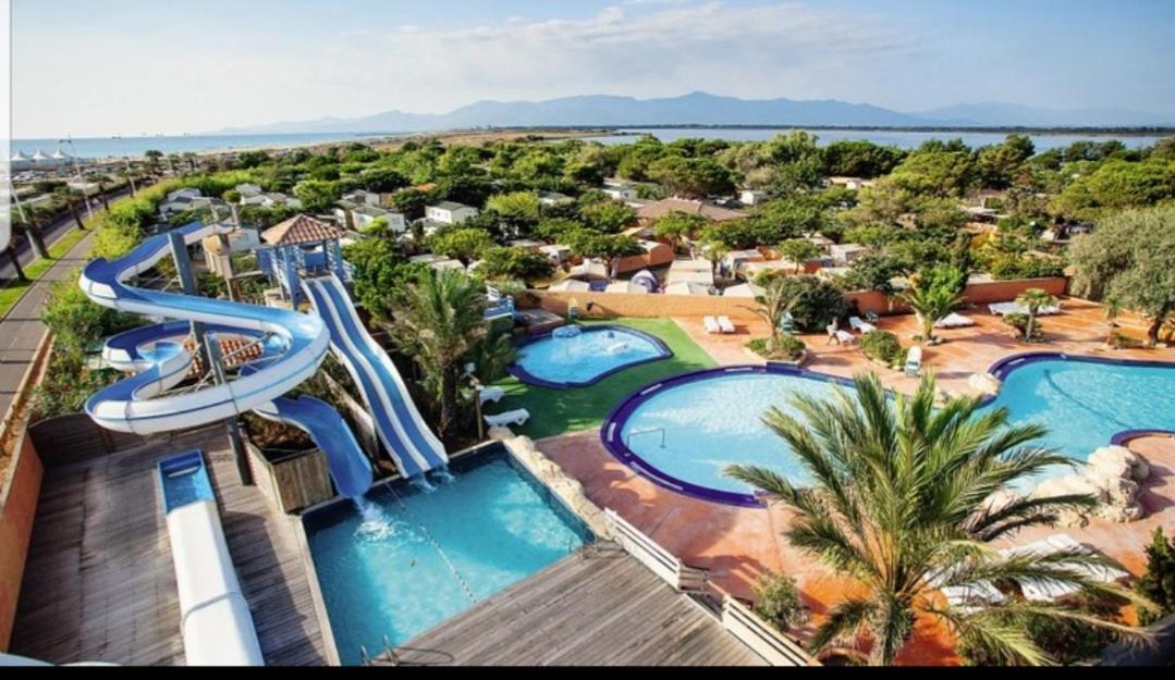 Les Mobilhomes Helvetiques 4 Etoiles Mar Estang Canet En Roussillon Ngoại thất bức ảnh